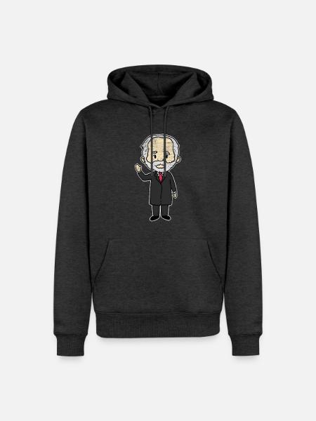 Meisterhafter Tschaikowsky Komponist - Männer Premium Bio Hoodie - Anthrazit meliert