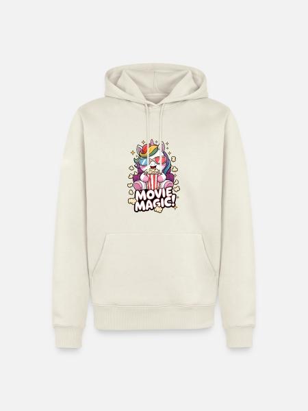 Movie Magic! - Men’s Premium Organic Hoodie - off white