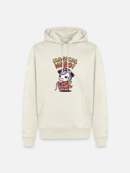 Magical Hero! - Men’s Premium Organic Hoodie - off white