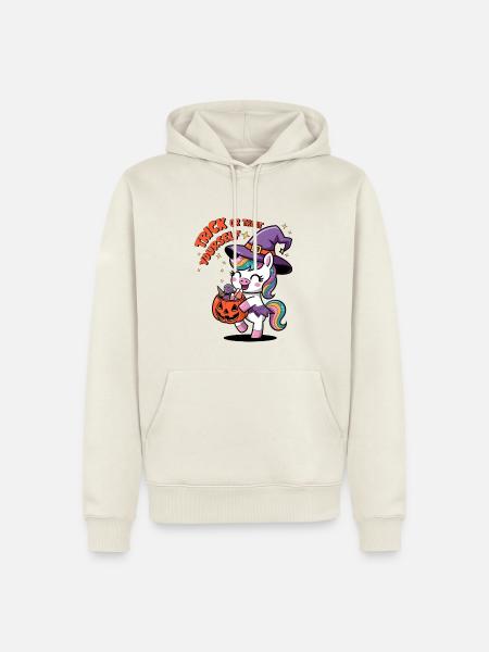 Trick Or Treat Yourself - Men’s Premium Organic Hoodie - off white