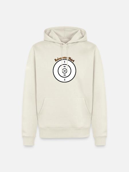 Bolognese Shit - Men’s Premium Organic Hoodie - off white