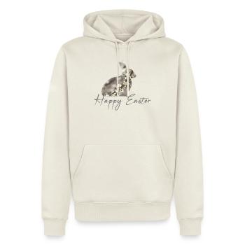 Easter happy Easter - Männer Premium Bio Hoodie - Naturweiß - Vorne - Nico (187cm)