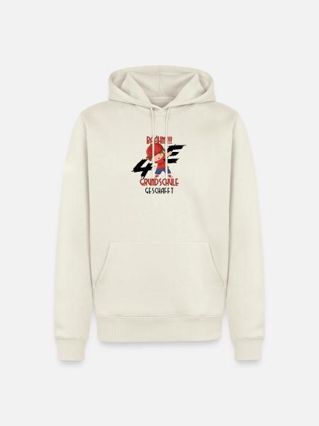 Dab Boy Grundschule - Männer Premium Bio Hoodie - Naturweiß