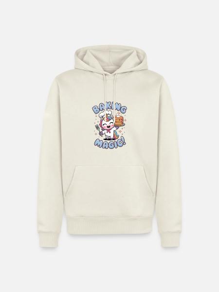 Baking Magic! - Men’s Premium Organic Hoodie - off white
