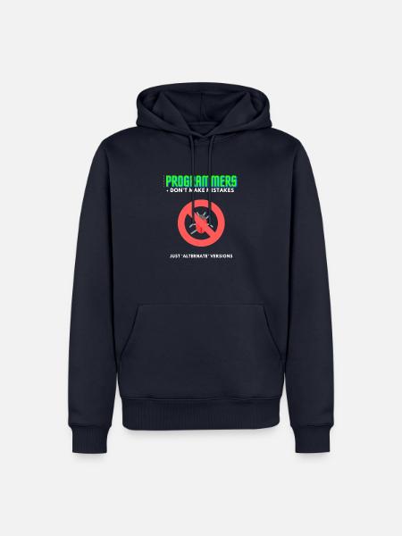 Programmierer Debugging T-Shirt Herren - Männer Premium Bio Hoodie - Navy