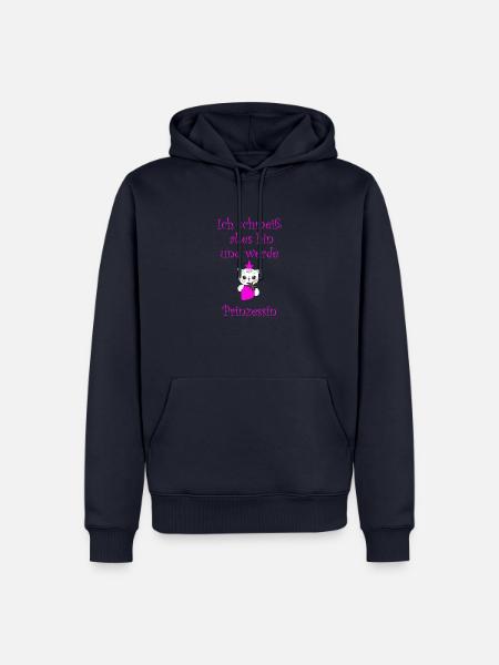 Prinzessin - Männer Premium Bio Hoodie - Navy