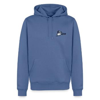 Cool Crab Coole Krabbe baby lustiges Bild funny - Männer Premium Bio Hoodie - Taubenblau - Vorne - Nico (187cm)