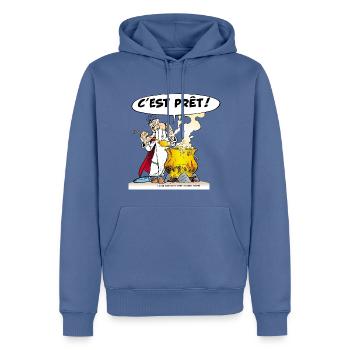 Asterix & Obelix - Miraculix Potion Magique Potion - Männer Premium Bio Hoodie - Taubenblau - Vorne - Nico (187cm)