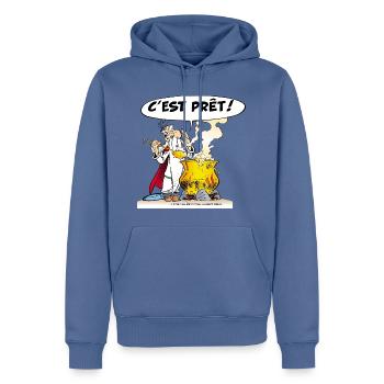 Asterix & Obelix - Miraculix Potion Magique Potion - Männer Premium Bio Hoodie - Taubenblau - Vorne - Nico (187cm)