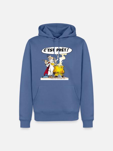 Asterix & Obelix - Miraculix Potion Magique Potion - Männer Premium Bio Hoodie - Taubenblau
