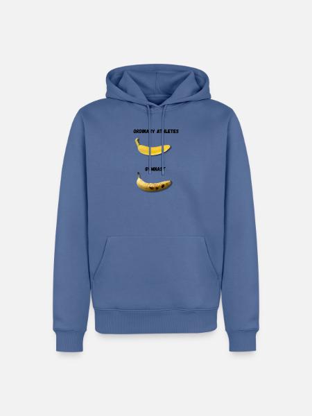  Ordinary Athletes vs Gymnast  - Männer Premium Bio Hoodie - Taubenblau
