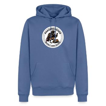 Tontechniker Phasendreher PA System - Männer Premium Bio Hoodie - Taubenblau - Vorne - Nico (187cm)