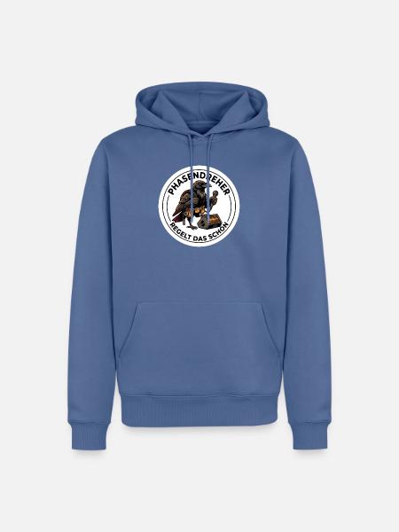 Tontechniker Phasendreher PA System - Männer Premium Bio Hoodie - Taubenblau
