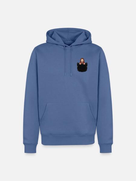 Jesus - Its my birthday - Männer Premium Bio Hoodie - Taubenblau