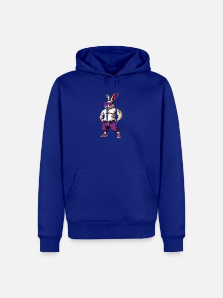 Sport Tiere Hase - Männer Premium Bio Hoodie - Royalblau