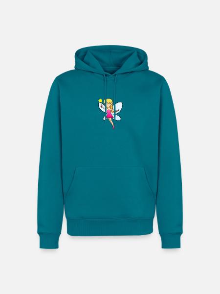 Fairy - Männer Premium Bio Hoodie - Petrol