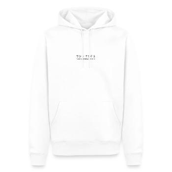 Satoshi Nakamoto - Männer Premium Bio Hoodie - Weiß - Vorne - Nico (187cm)