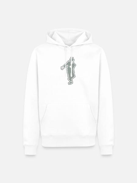 Ska Man - Männer Premium Bio Hoodie - Weiß