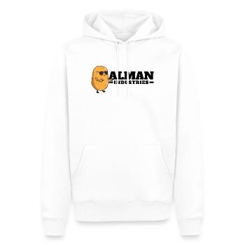 Coole Kartoffel - Männer Premium Bio Hoodie - Weiß - Vorne - Nico (187cm)