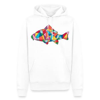 Karpfen Angeln Karpfenangler Fischen Männer Angler - Männer Premium Bio Hoodie - Weiß - Vorne - Nico (187cm)