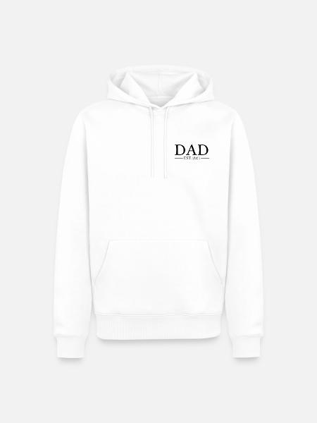 DADD EST 2021 - Männer Premium Bio Hoodie - Weiß