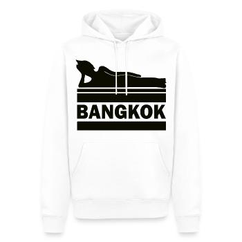Bangkok Buddha Thailand Tempel Wat Pho Souvenir TH - Männer Premium Bio Hoodie - Weiß - Vorne - Nico (187cm)