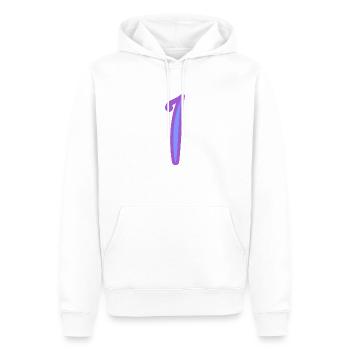 1. 1 JAHR. 1. JAHRESTAG. 1 JAHR GEBURTSTAG - Männer Premium Bio Hoodie - Weiß - Vorne - Nico (187cm)