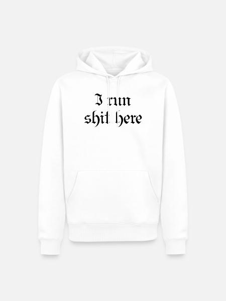Zitat aus dem Film - Männer Premium Bio Hoodie - Weiß