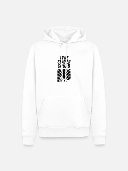 Tyre Slayer Squad - Men’s Premium Organic Hoodie - white