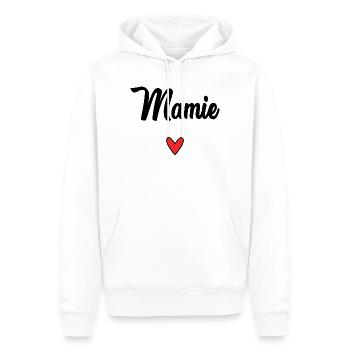 OMA. MAMA. OMA. MUTTERTAG - Männer Premium Bio Hoodie - Weiß - Vorne - Nico (187cm)