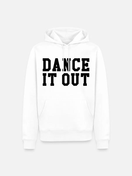 Dance it out - Männer Premium Bio Hoodie - Weiß
