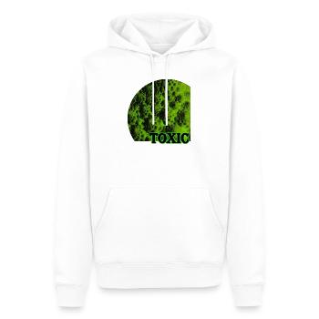 Toxisches, dunkles Romanesco - Männer Premium Bio Hoodie - Weiß - Vorne - Nico (187cm)