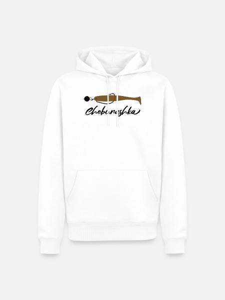 Cheburashka - Chebu Rig & Finesse Art - Männer Premium Bio Hoodie - Weiß