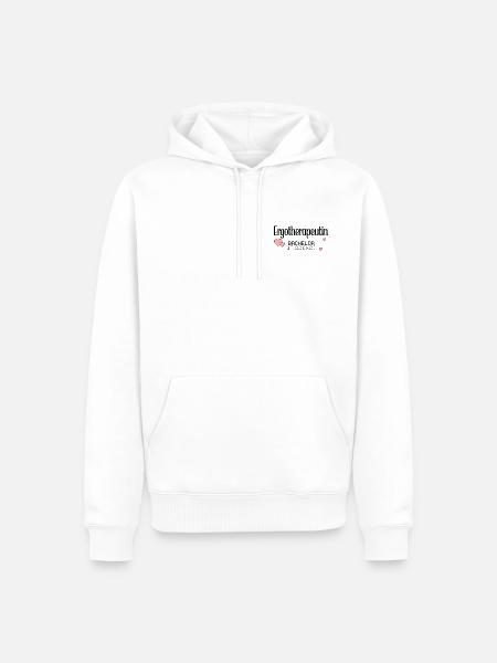 Ergotherapeutin Bachelor of Science - Männer Premium Bio Hoodie - Weiß