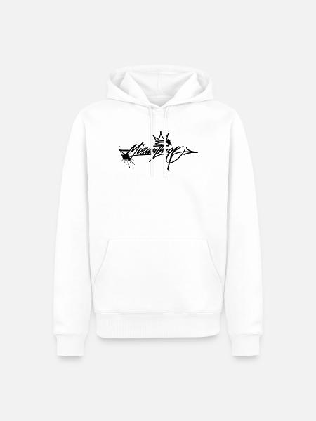urban calligraphy - Männer Premium Bio Hoodie - Weiß