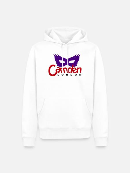 Maskerade Urban Camden - Männer Premium Bio Hoodie - Weiß