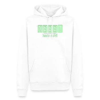 Neee, heute nicht! - Männer Premium Bio Hoodie - Weiß - Vorne - Nico (187cm)