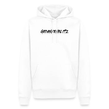 Geht so - Männer Premium Bio Hoodie - Weiß - Vorne - Nico (187cm)