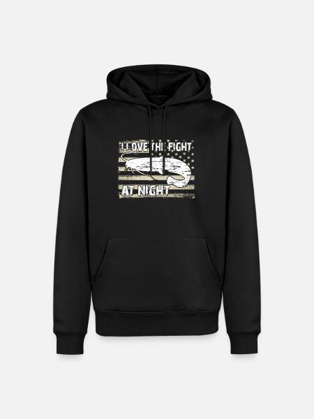 Poisson-chat - Sweat à capuche Premium bio Homme - noir