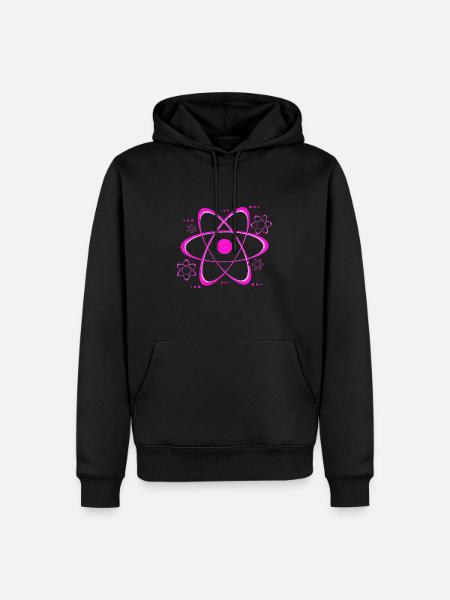 Physiker - Männer Premium Bio Hoodie - Schwarz