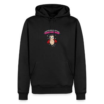 Endlich Kindergartenkind Marienkäfer Kindergarten - Männer Premium Bio Hoodie - Schwarz - Vorne - Nico (187cm)