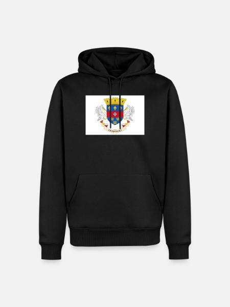 Saint Barthélemy - Männer Premium Bio Hoodie - Schwarz