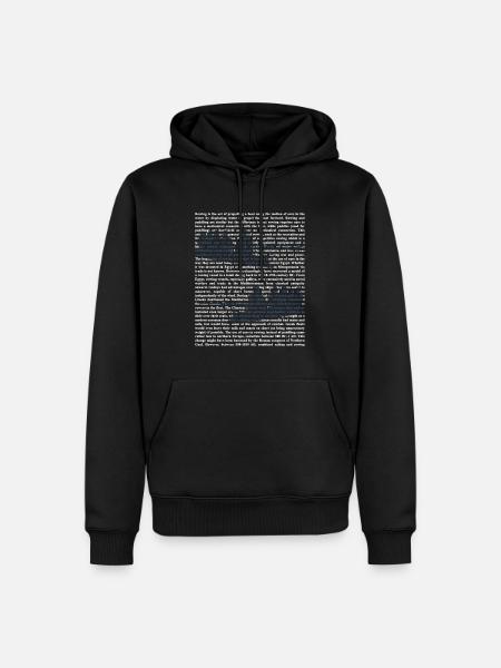 Schlagfertige Rudercrew Regatta - Männer Premium Bio Hoodie - Schwarz