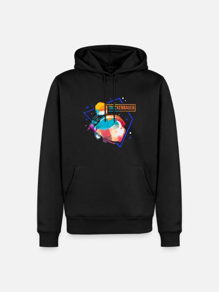 Vielseitiger Trockenbauer Innenausbau - Männer Premium Bio Hoodie - Schwarz