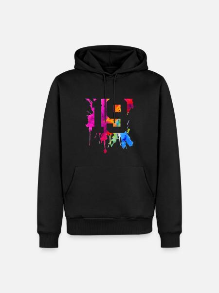 19 YEARS 19TH BIRTHDAY - Men’s Premium Organic Hoodie - black