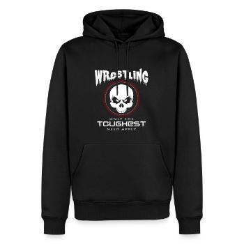 Wrestling - Männer Premium Bio Hoodie - Schwarz - Vorne - Nico (187cm)