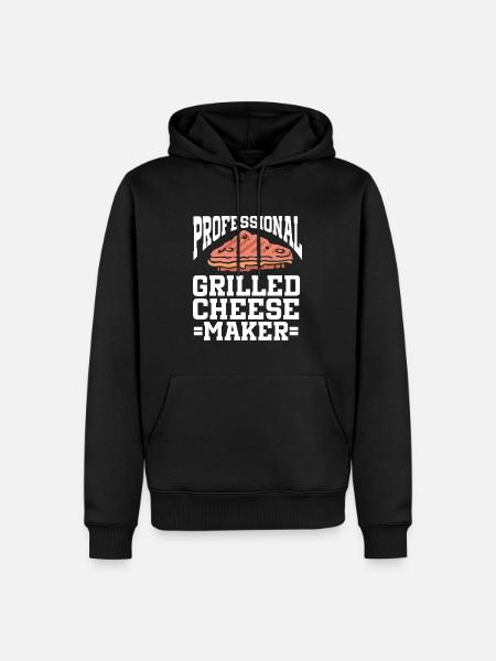 Cheese Making Cheese Lover - Männer Premium Bio Hoodie - Schwarz