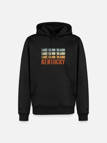 Kentucky Cumberland - Männer Premium Bio Hoodie - Schwarz