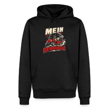 Mein Rentnerfahrzeug Golf Caddy - Männer Premium Bio Hoodie - Schwarz - Vorne - Nico (187cm)