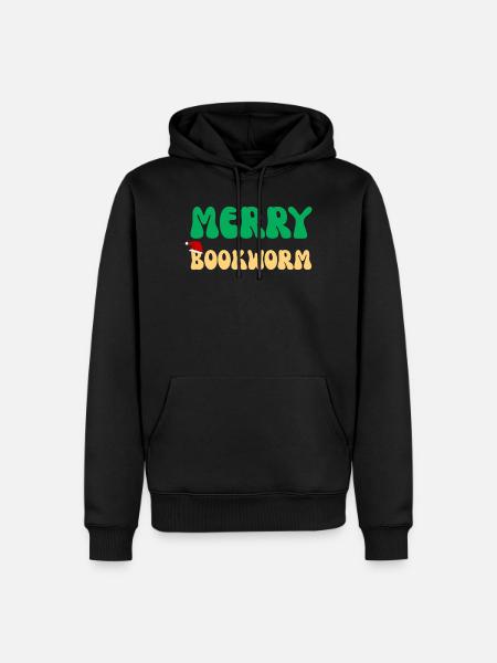 Lese-Tote-Tasse Ästhetisches Buch-Nerd-Geschenk - Männer Premium Bio Hoodie - Schwarz